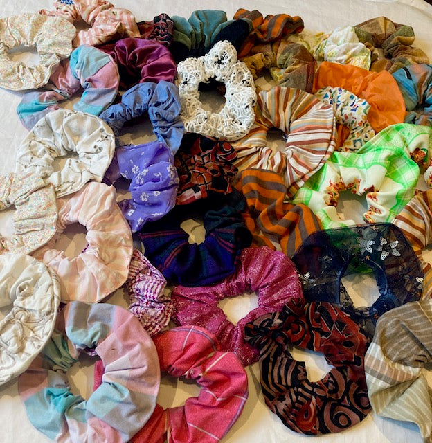 Handmade Lucky Dip Giant Scrunchies - 1, 2, 3 and 4 Pack