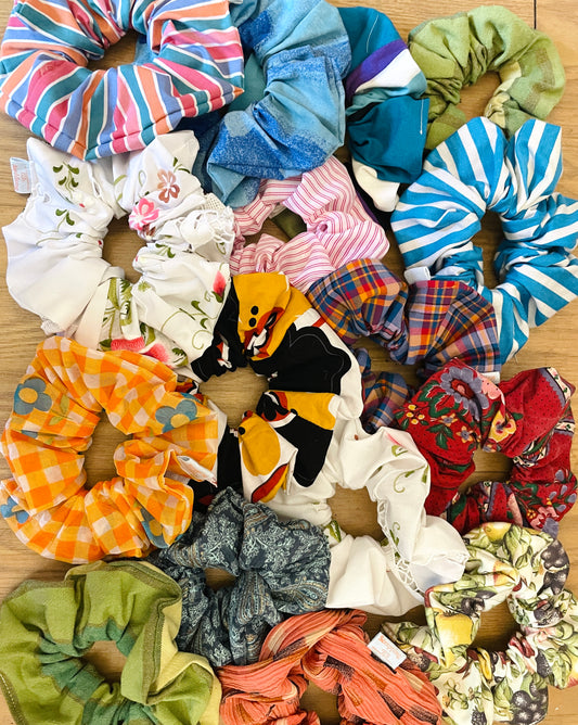 Handmade Lucky Dip Giant Scrunchies - 1, 2, 3 and 4 Pack