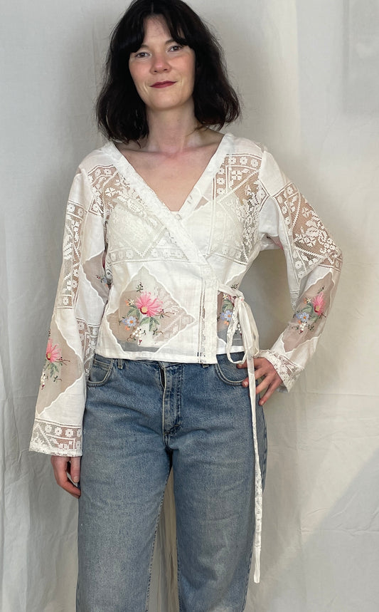 Eve Wrap Top - Made To Order